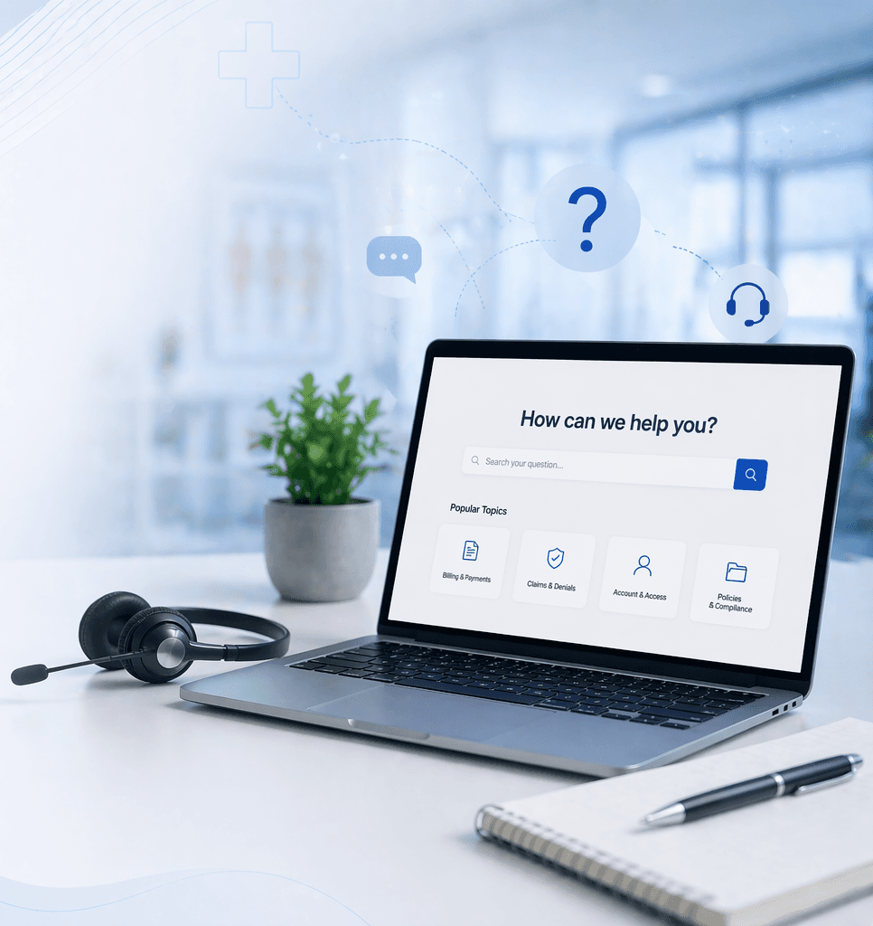 FAQ support dashboard